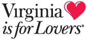 Virginia is for Lovers, logo of Virginia Tourism Website